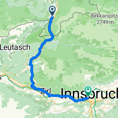 Mittenwald Bahnhofpl. nach Rechengasse