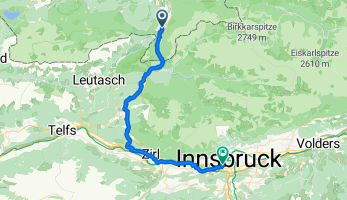 Mittenwald Bahnhofpl. nach Rechengasse
