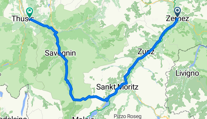 Zernez - Thusis
