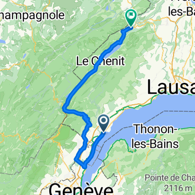 Prangins - Vallorbe