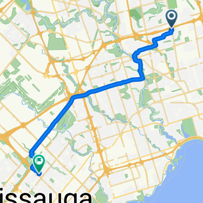 Keele St, Toronto to Rathburn Rd E, Mississauga
