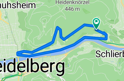 Route in der Bikemap App öffnen