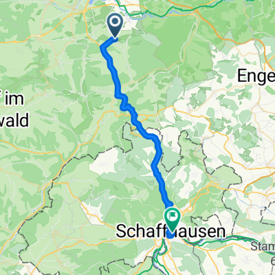 Von Hüfingen bis Schaffhausen