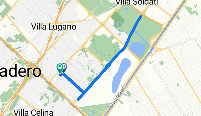 De Avenida General Francisco Fernández de la Cruz a Villa Riachuelo