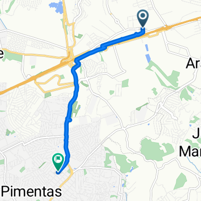 Rua Marinaro, Guarulhos a Rua João de Faria, Guarulhos