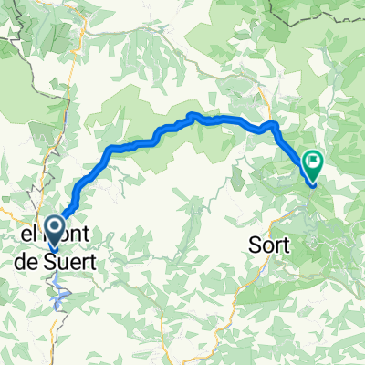 From El Pont de Suert to Llavorsí