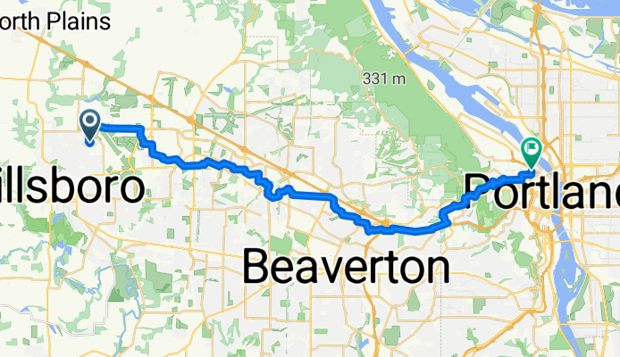 From Hillsboro to Portland