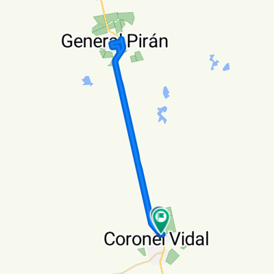 General Alvear, Coronel Vidal a General Alvear, Coronel Vidal