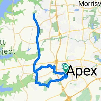 Willow Leaf Way, Apex to Willow Leaf Way, Apex