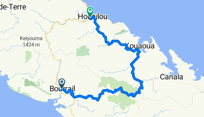 Nouvelle-Calédonie à Nouvelle-Calédonie