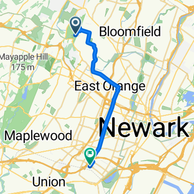 From West Orange to Newark