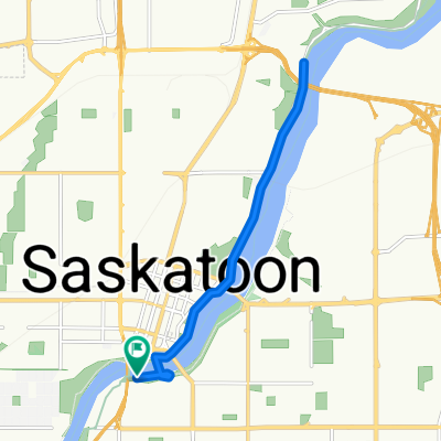 Saskatoon First Responders Half Map