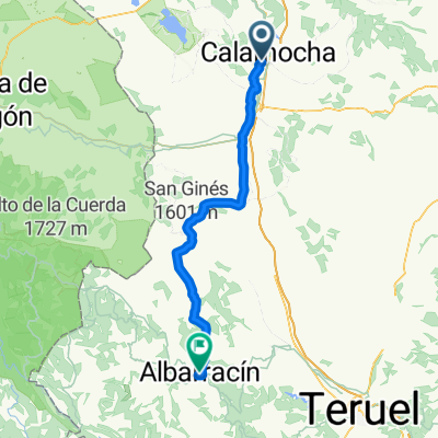 Calamocha to Plaza Mayor, Albarracín