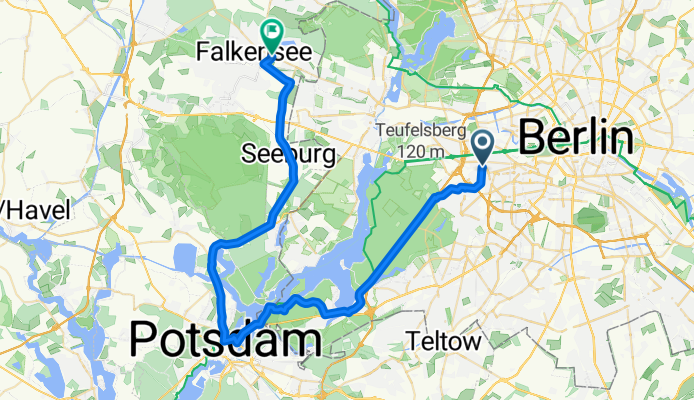 Gervinusstraße, Berlin to Falkenhagener Straße, Falkensee