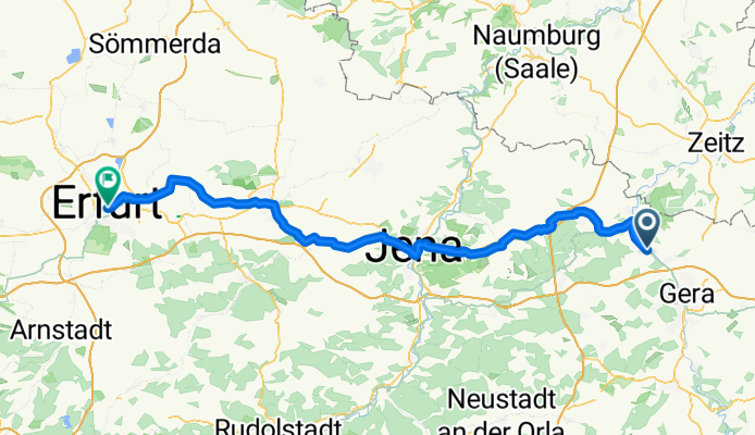 Bad Köstritz - Erfurt