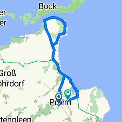 Mühlenbergstraße, Prohn nach Damitzer Weg, Prohn