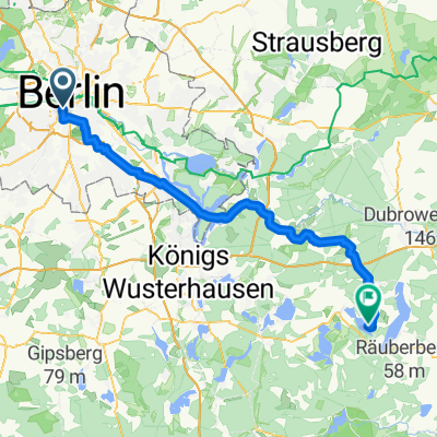 Am Karlsbad, Berlin nach Storkower Weg, Reichenwalde