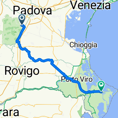 Von Montegrotto Terme bis Porto Tolle