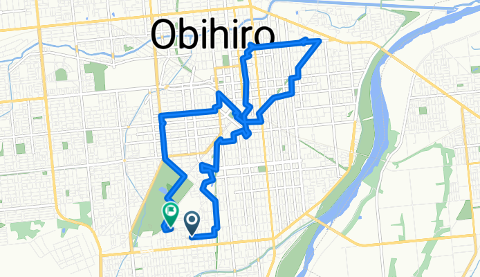 西11条南27丁目, 帯広市へ西11条南27丁目, 帯広市