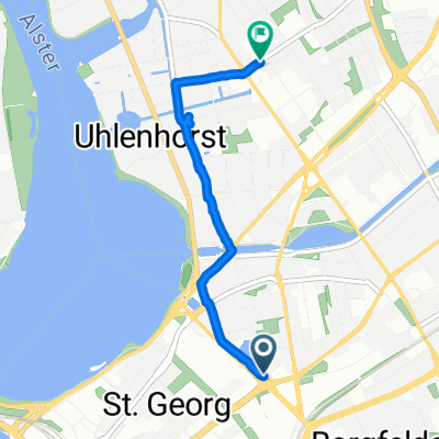 Wallstraße, Hamburg nach Beethovenstraße, Hamburg