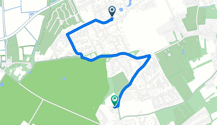 Klepperstee-Preekhil, Ouddorp nach Duinrell, Ouddorp