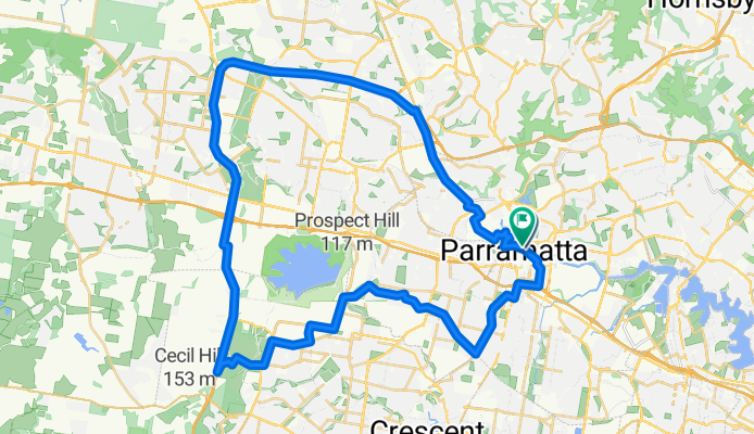 Parramatta M4 to M7 loop