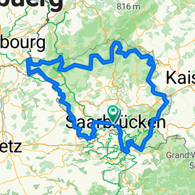 Alte Brücke naar Saaruferstraße