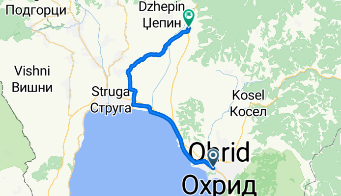 Moderate route