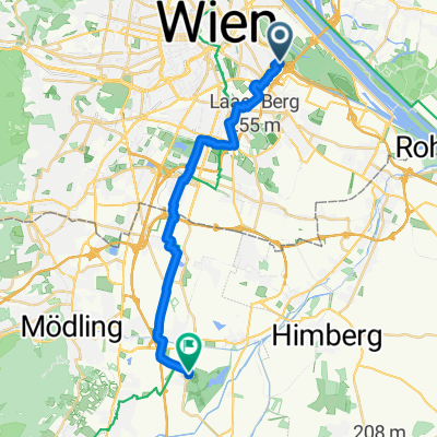 Schnirchgasse, Wien nach Schloßplatz, Laxenburg