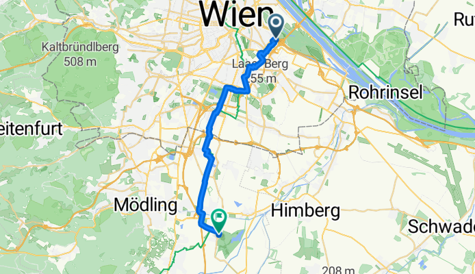 Schnirchgasse, Wien nach Schloßplatz, Laxenburg