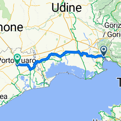 Via Napoli nach Via I Maggio 72A