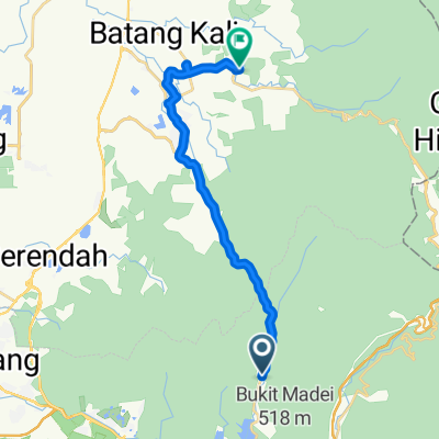 Jalan Hulu Yam Bharu - Batu Caves, Batu Caves to Kampung Kuantan, Batang Kali