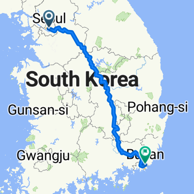 Sejong-daero 20-gil, سول to Jungang-daero, بوسان