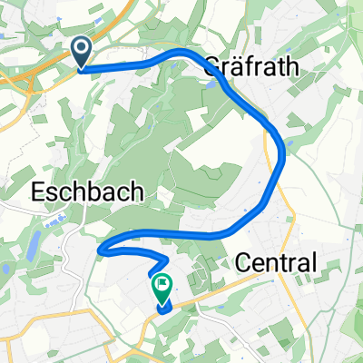 Wiederhergestellte Route