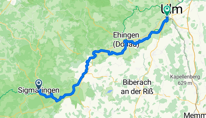 Sigmaringen - Ulm