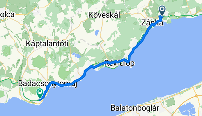 Balatoni utca - Római út