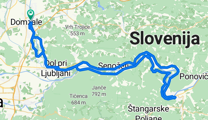 Domžale - Litija - Domžale