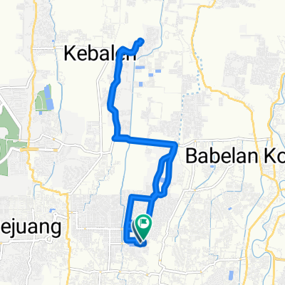 Jalan Taman Cendrawasih No.33 to R298+F8G