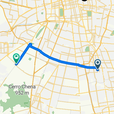 De Cruz del Sur a Avenida Las Acacias