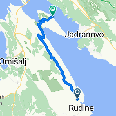 Rudine to Jadranska Magistrala