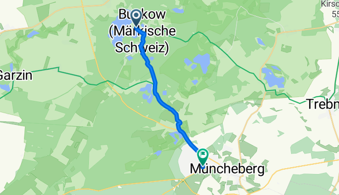 Wriezener Straße nach Schwarzer Weg