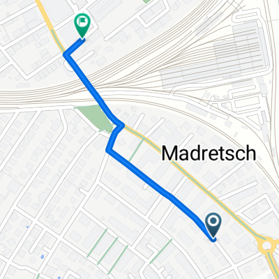 Erlacherweg, Biel nach Friedweg, Biel
