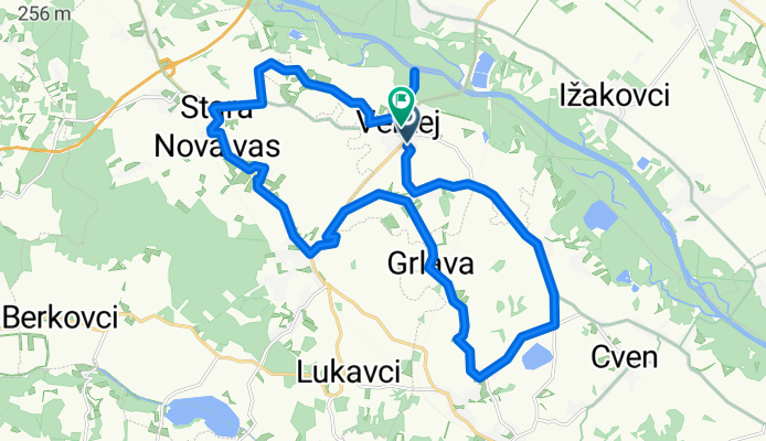 Ulica bratstva in enotnosti 7a to Ulica bratstva in enotnosti 7a