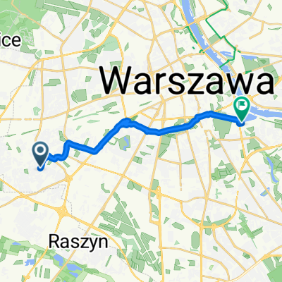 Obrońców Helu, Warszawa do S Mikkego, Warszawa