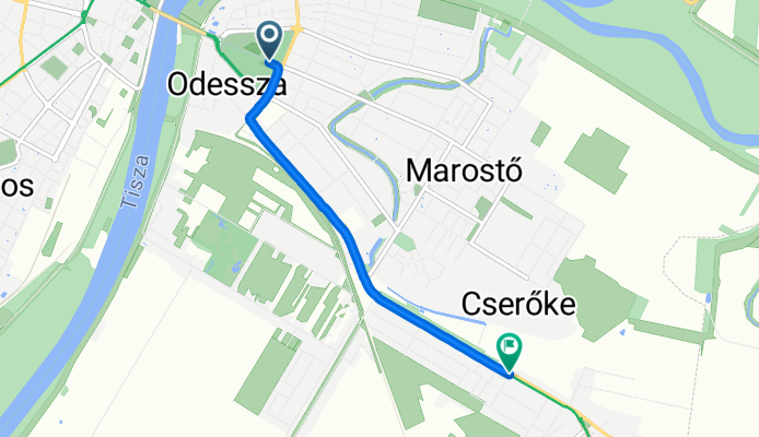 Liszt Ferenc sétány, Szeged - Makai út, Szeged