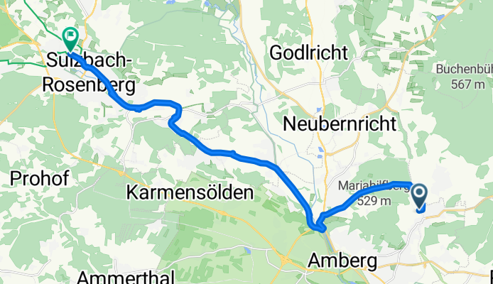 Am Hohlweg do Luitpoldplatz