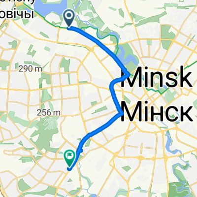 Маршрут в проспект Дзержинского