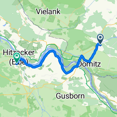 Alter Postweg, Neu Kaliß nach Hitzacker (Elbe)