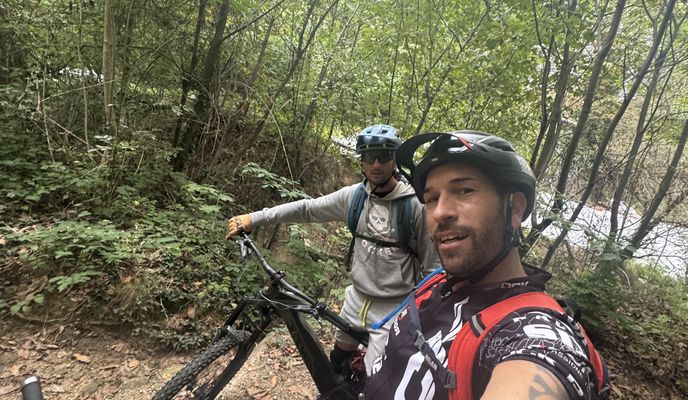 Photo 2 de l’itinéraire Bikemap « San Pietro Val Lemina to Via Bivio, Frossasco »