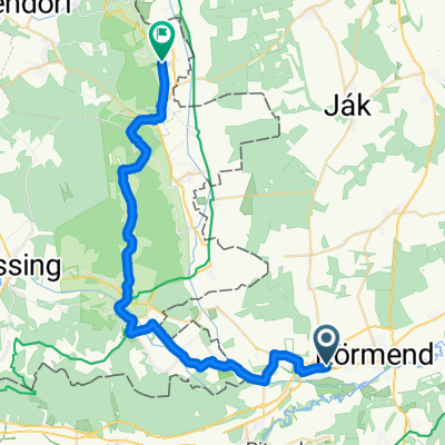 Negyvennyolcas utca, Körmend - Winzerstraße, Németlövő-Csejke